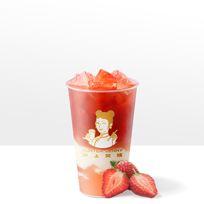 手酿草莓酸奶